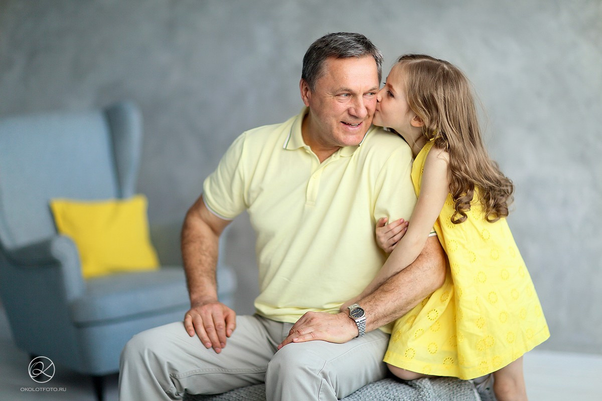 Фотосессия большой семьи в студии, семейная фотосессия в СПБ