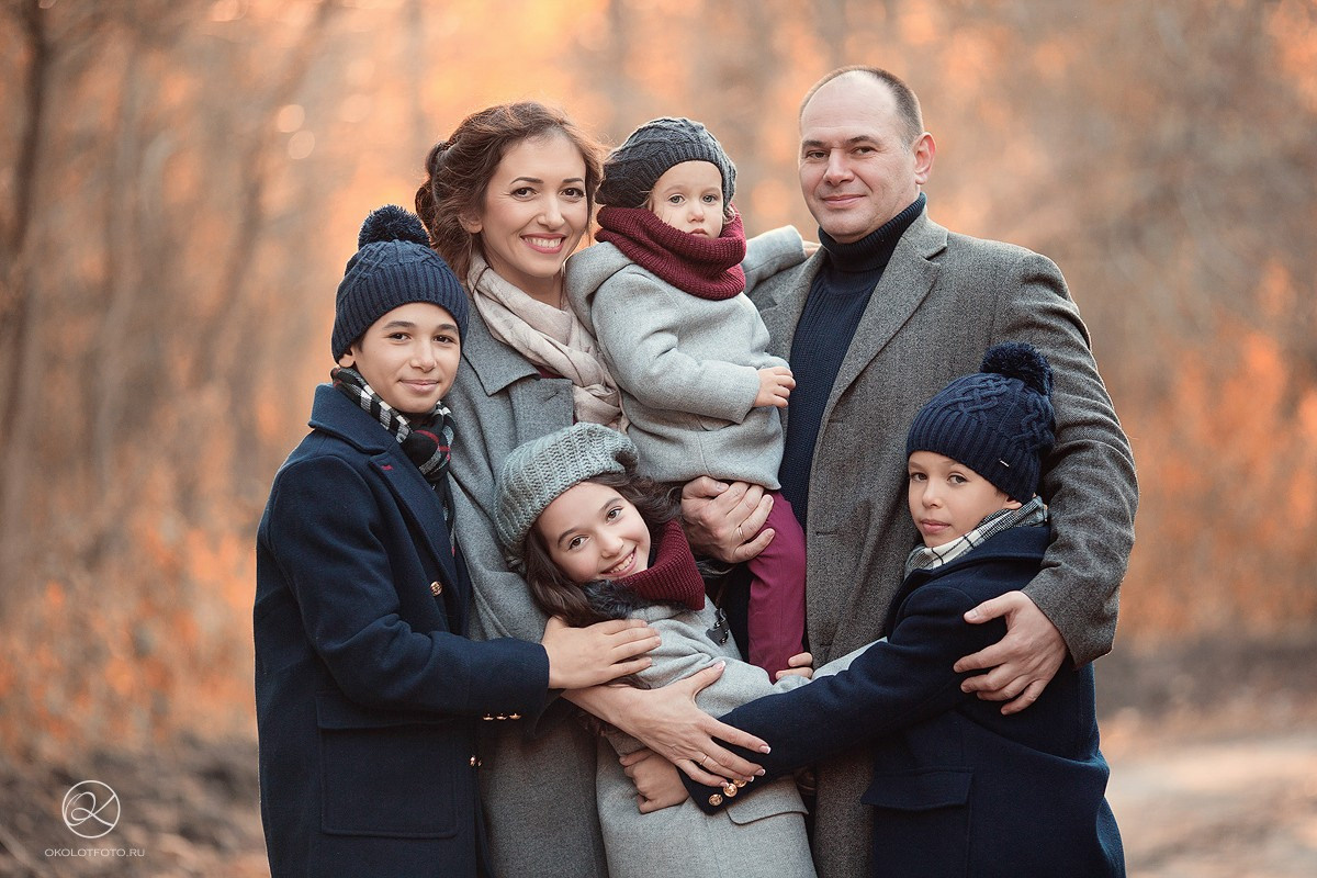 Фотоотчет с мастер — класса по съемке большой семьи в Ростове