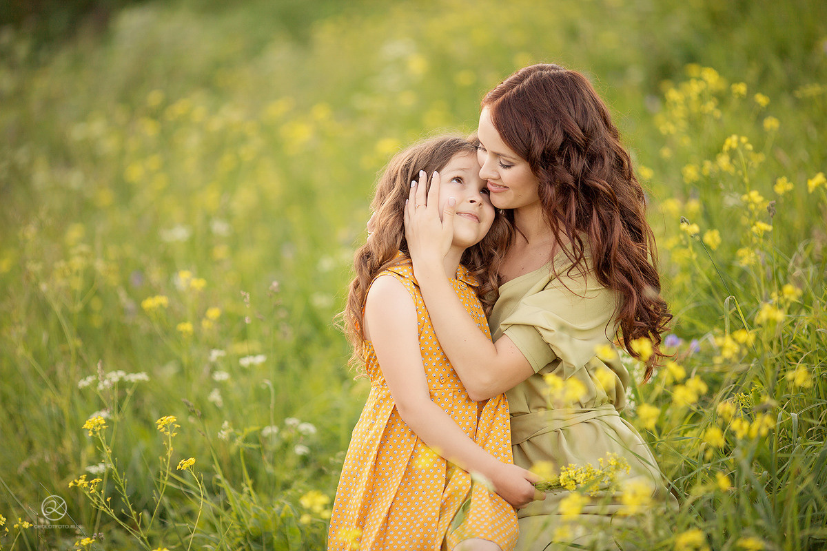 Фотосессия большой семьи, фотосессия бабушек с внуками
