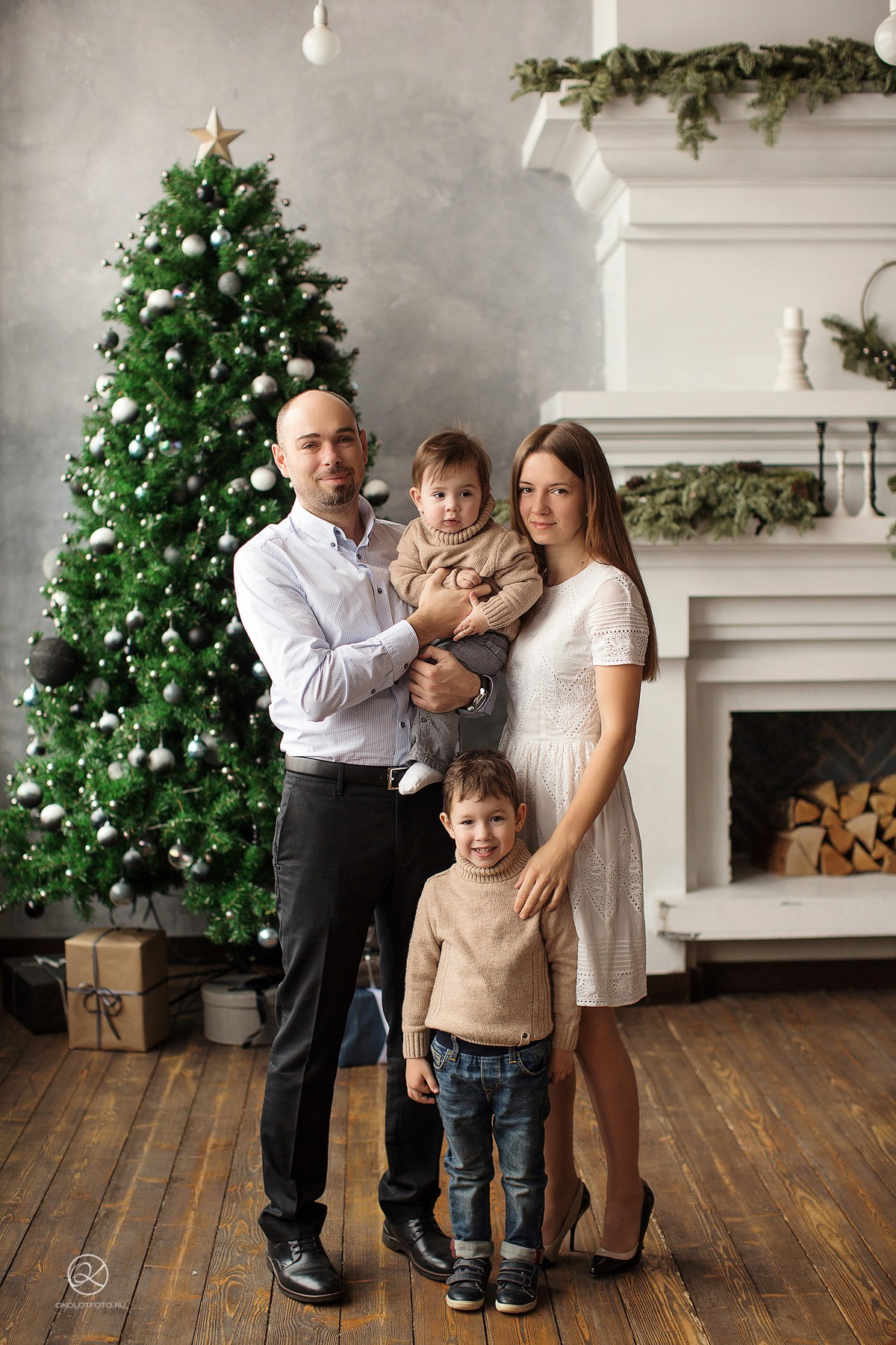 Семейный портрет под Новый год