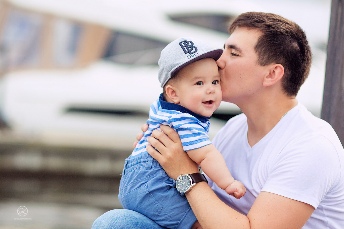 Семейная фотосессия с яхтами