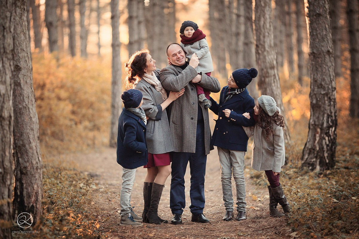 Фотоотчет с мастер — класса по съемке большой семьи в Ростове