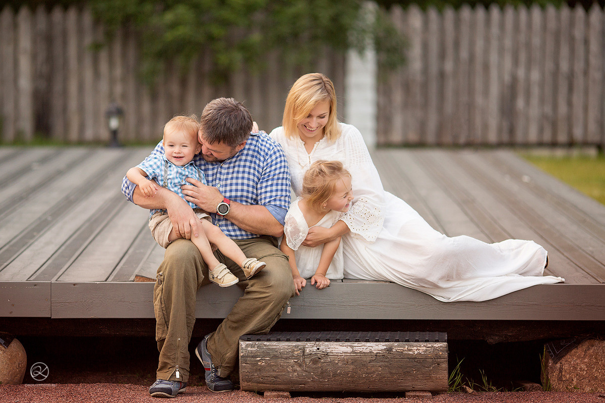 Фотоотчет с мастер-класса по съемке большой семьи в Петербурге