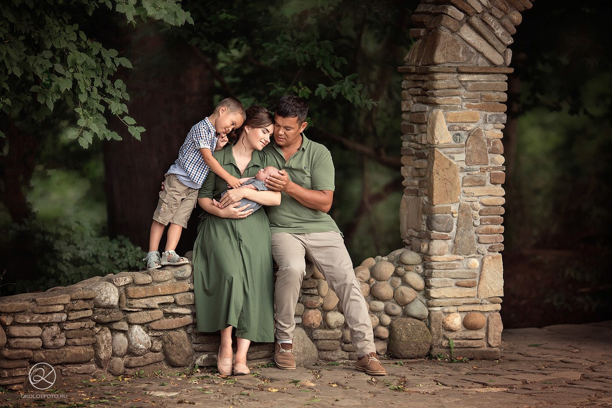 Семейная фотосессия на природе, семейный фотограф, семейная фотосессия