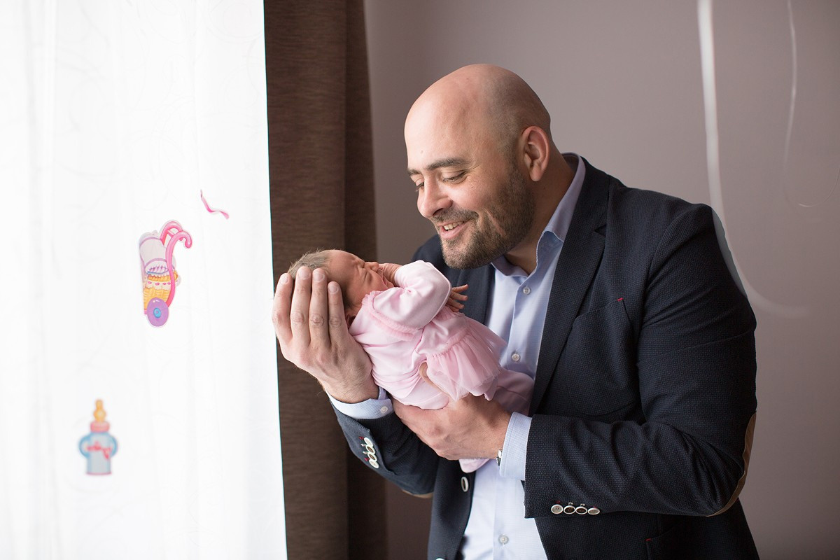 Фотосъёмка выписки из роддома в Санкт -Петербурге Настя Околот