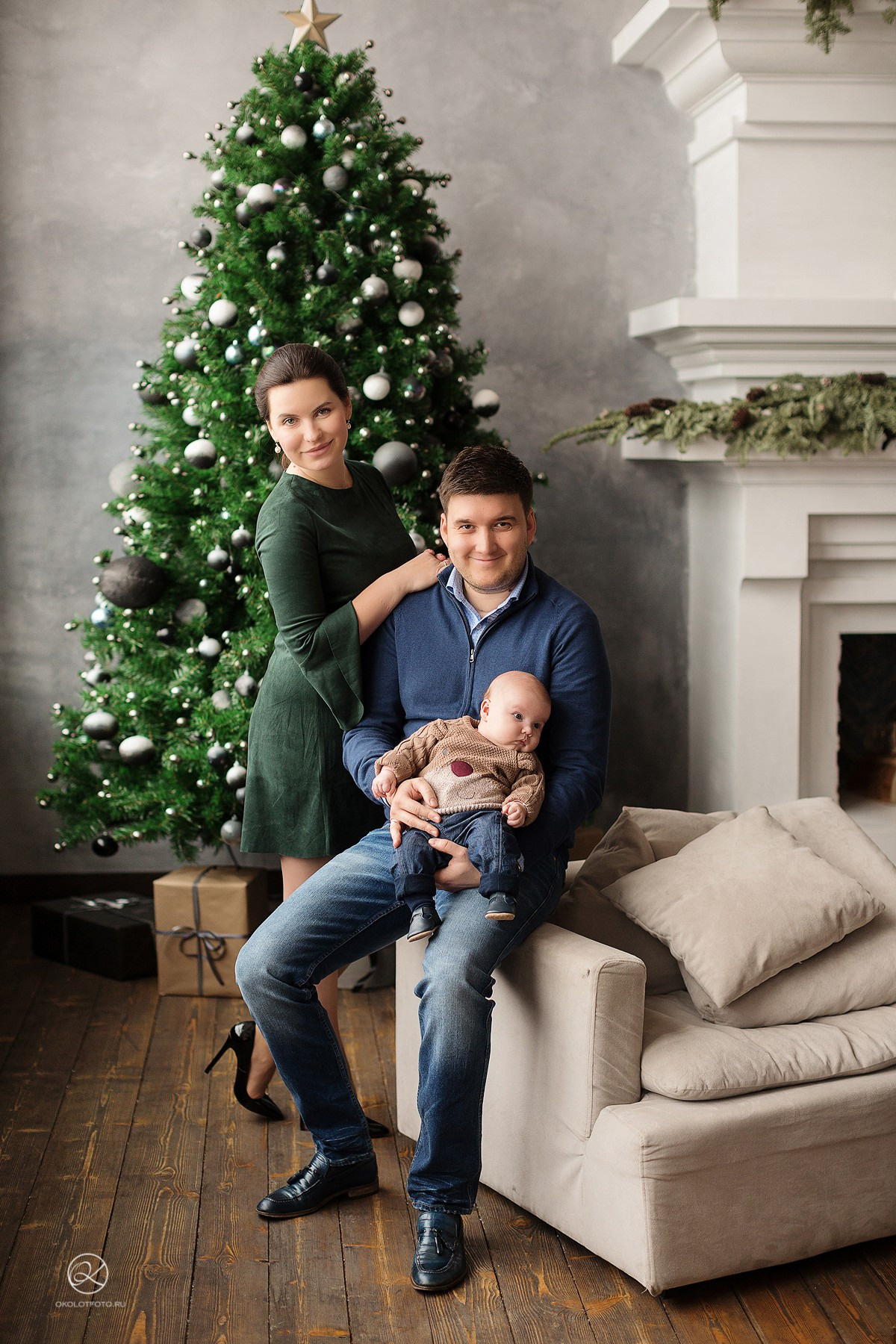Семейный портрет под Новый год