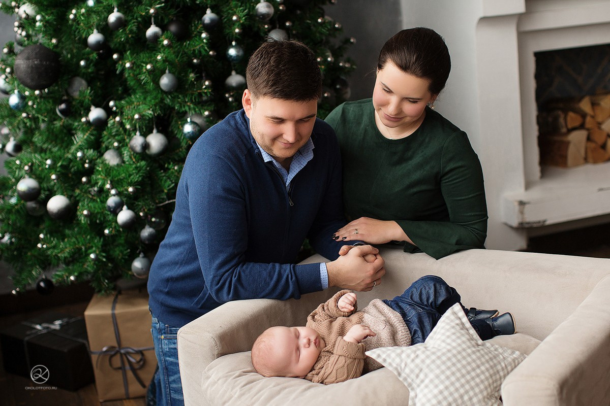 Семейный портрет под Новый год