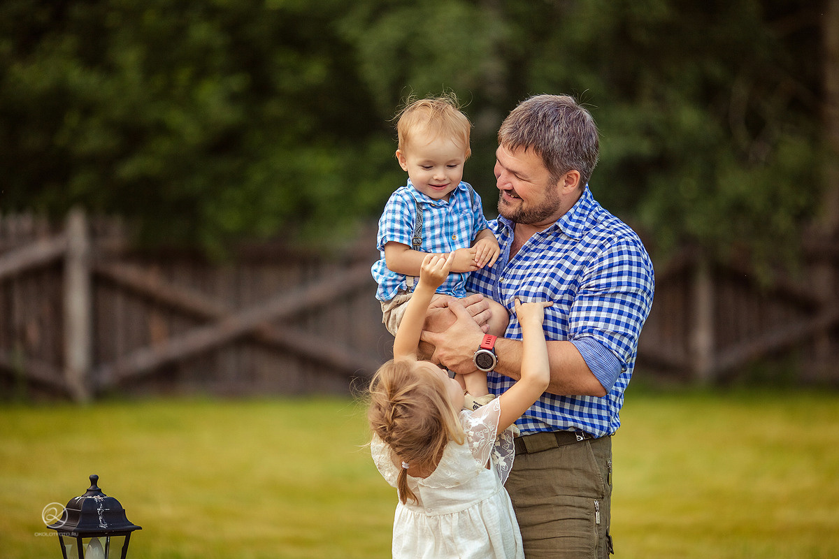 Фотоотчет с мастер-класса по съемке большой семьи в Петербурге