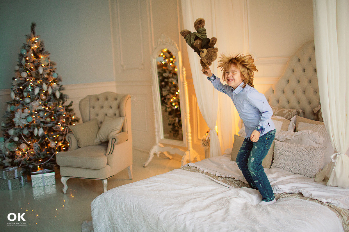 Новогодняя семейная фотосессия