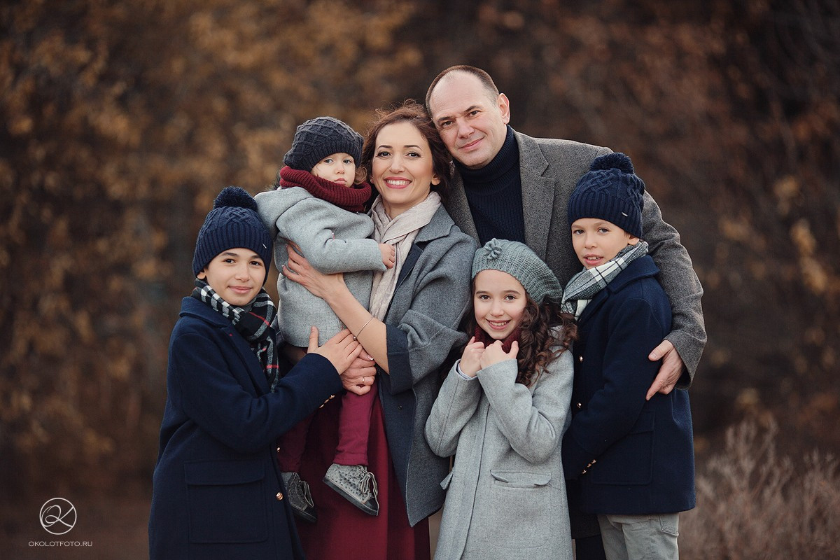 Фотоотчет с мастер — класса по съемке большой семьи в Ростове