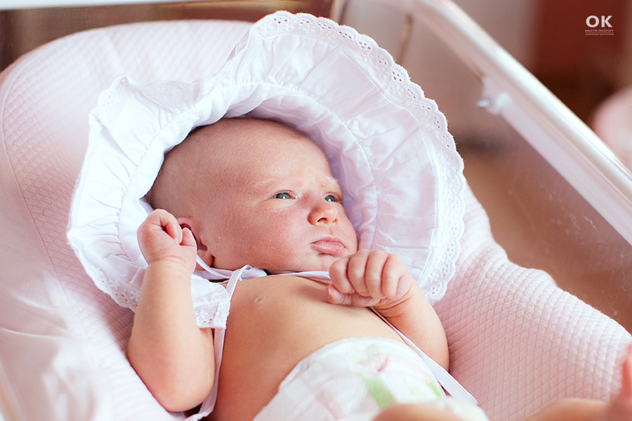 Фотосъёмка выписки из роддома в Санкт -Петербурге Настя Околот