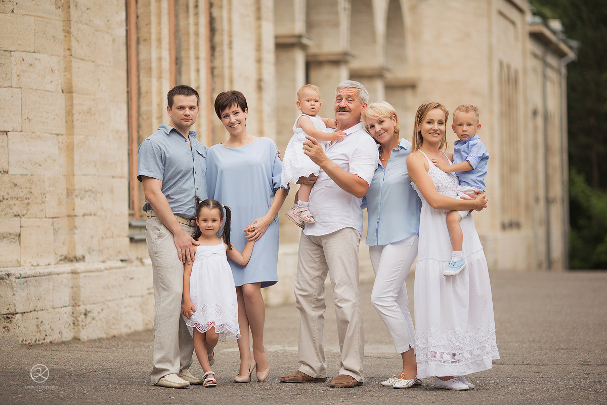 Фотоотчет с мк по съемке большой семьи в Пятигорске