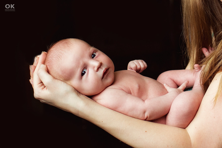 Фотосессия новорождённых в Санкт-Петербурге Настя Околот