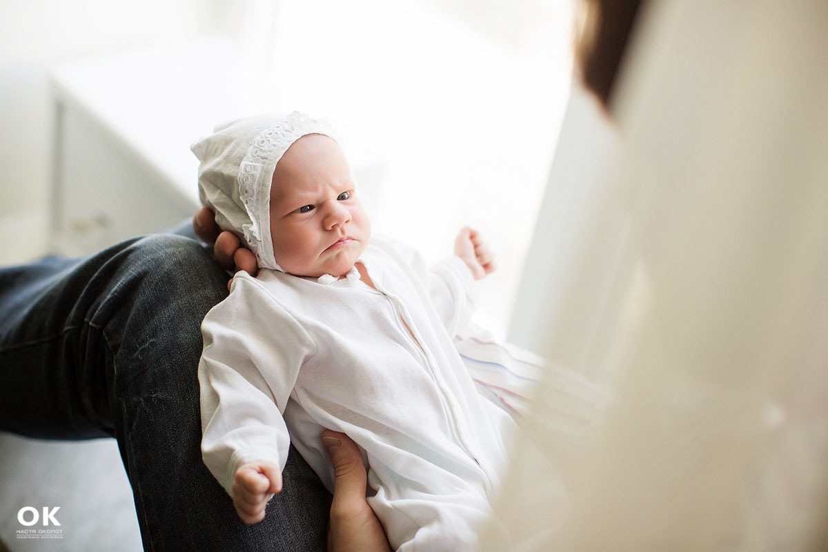 Фотосъёмка выписки из роддома в Санкт -Петербурге Настя Околот
