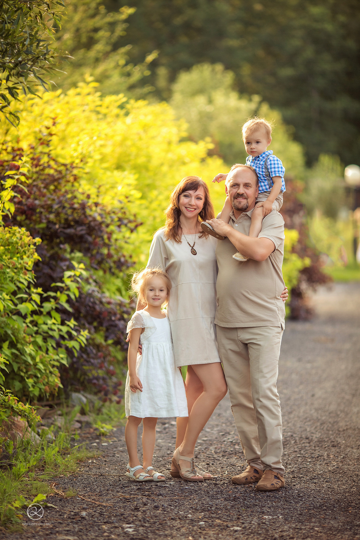 Фотоотчет с мастер-класса по съемке большой семьи в Петербурге