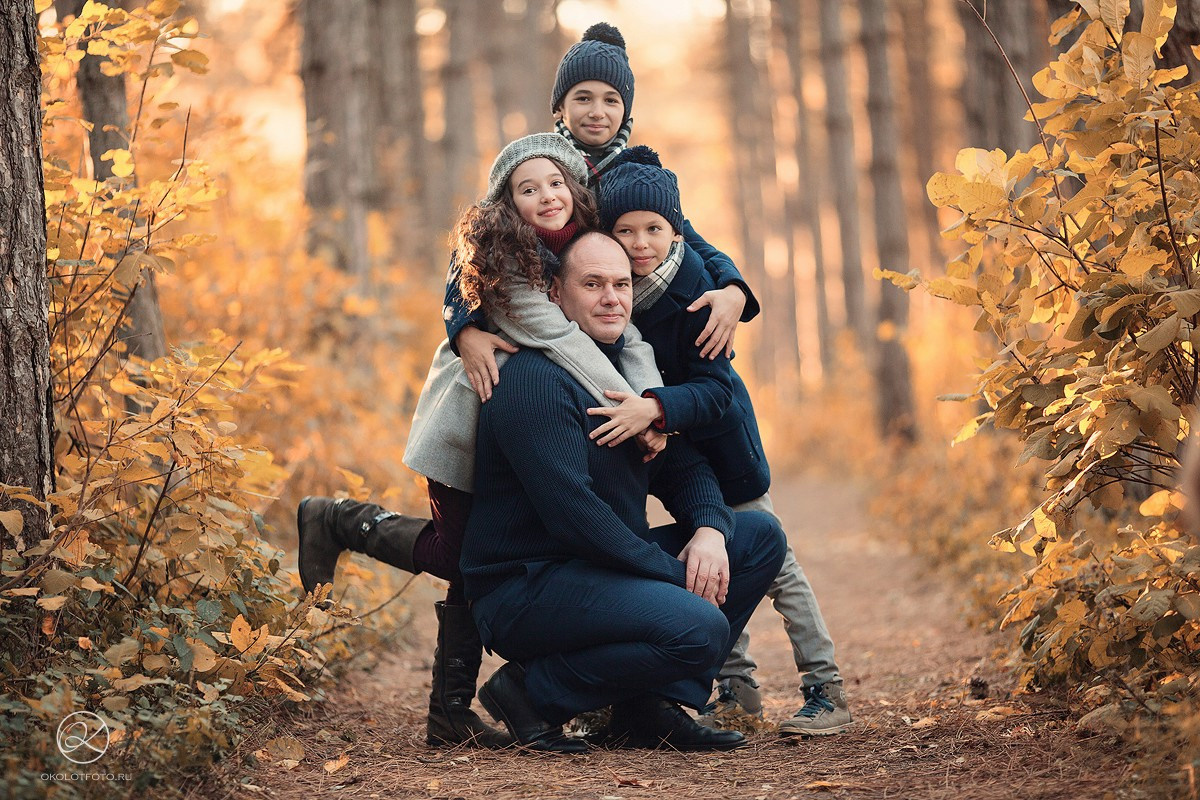 Фотоотчет с мастер — класса по съемке большой семьи в Ростове