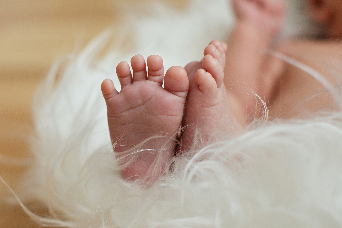 Фотосессия новорождённых в Санкт-Петербурге Настя Околот