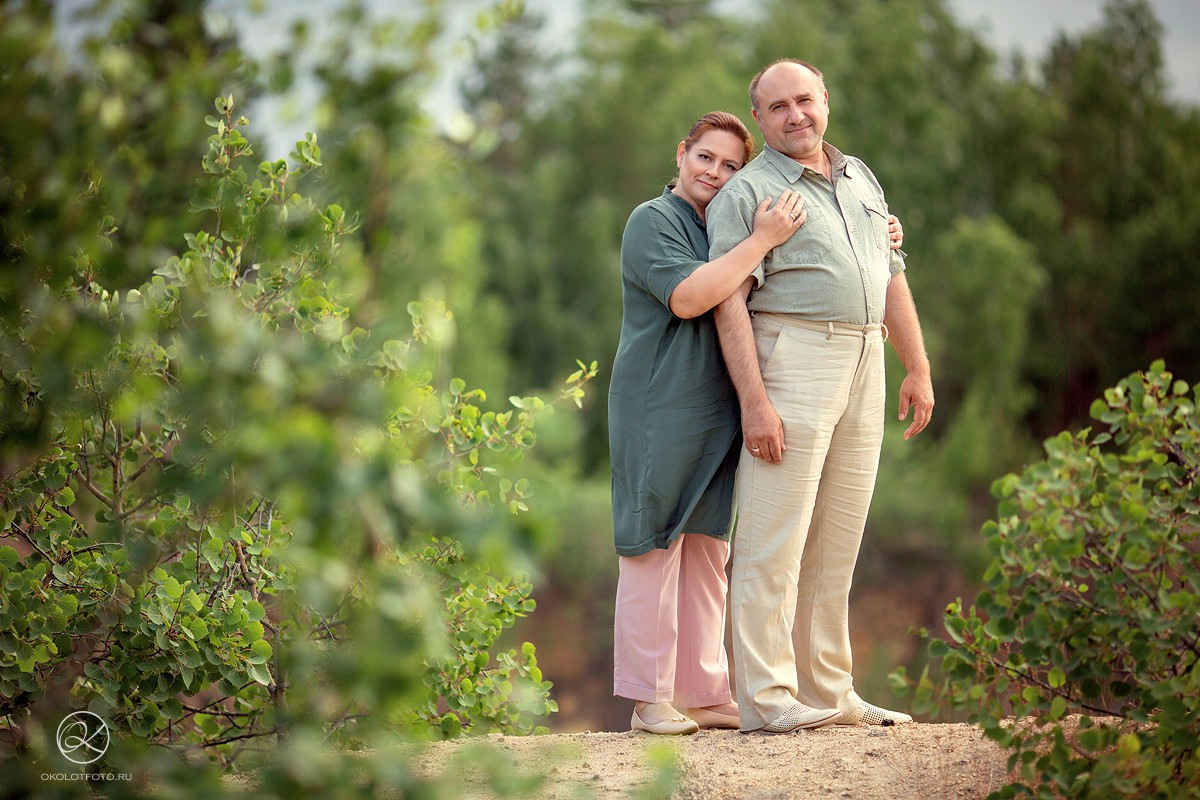 Фотосессия большой семьи на прогулке