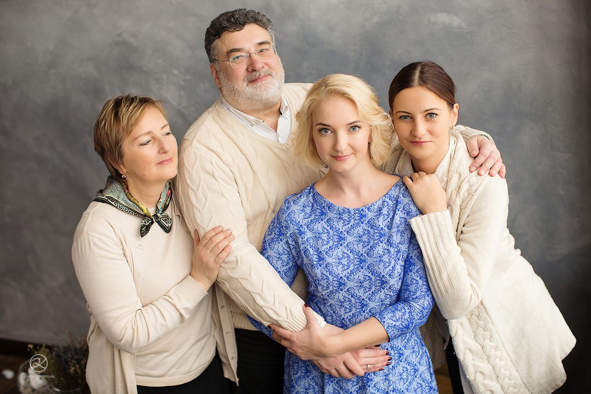 Семейный портрет под Новый год