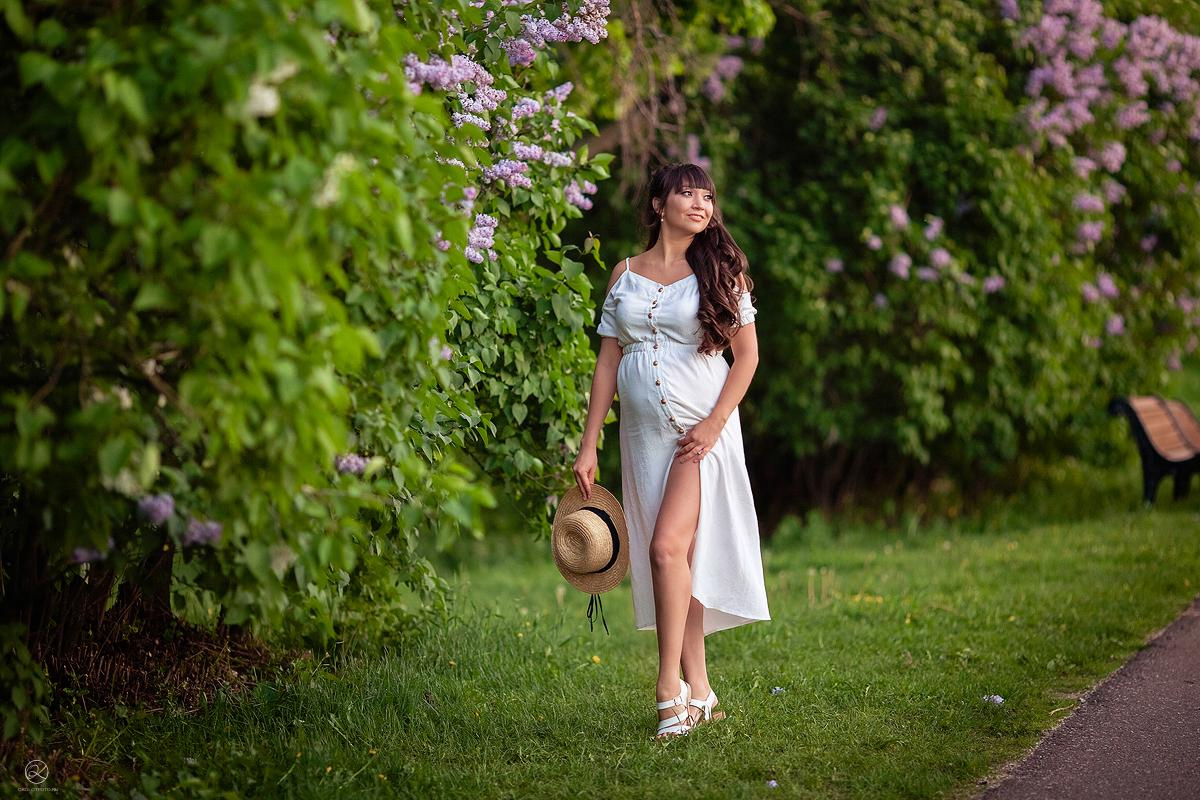 Фотосессия беременности в Санкт -Петербурге Настя Околот