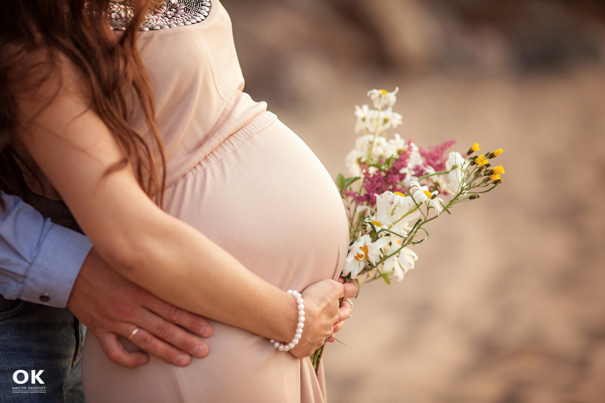 Фотосессия беременности в Санкт -Петербурге Настя Околот