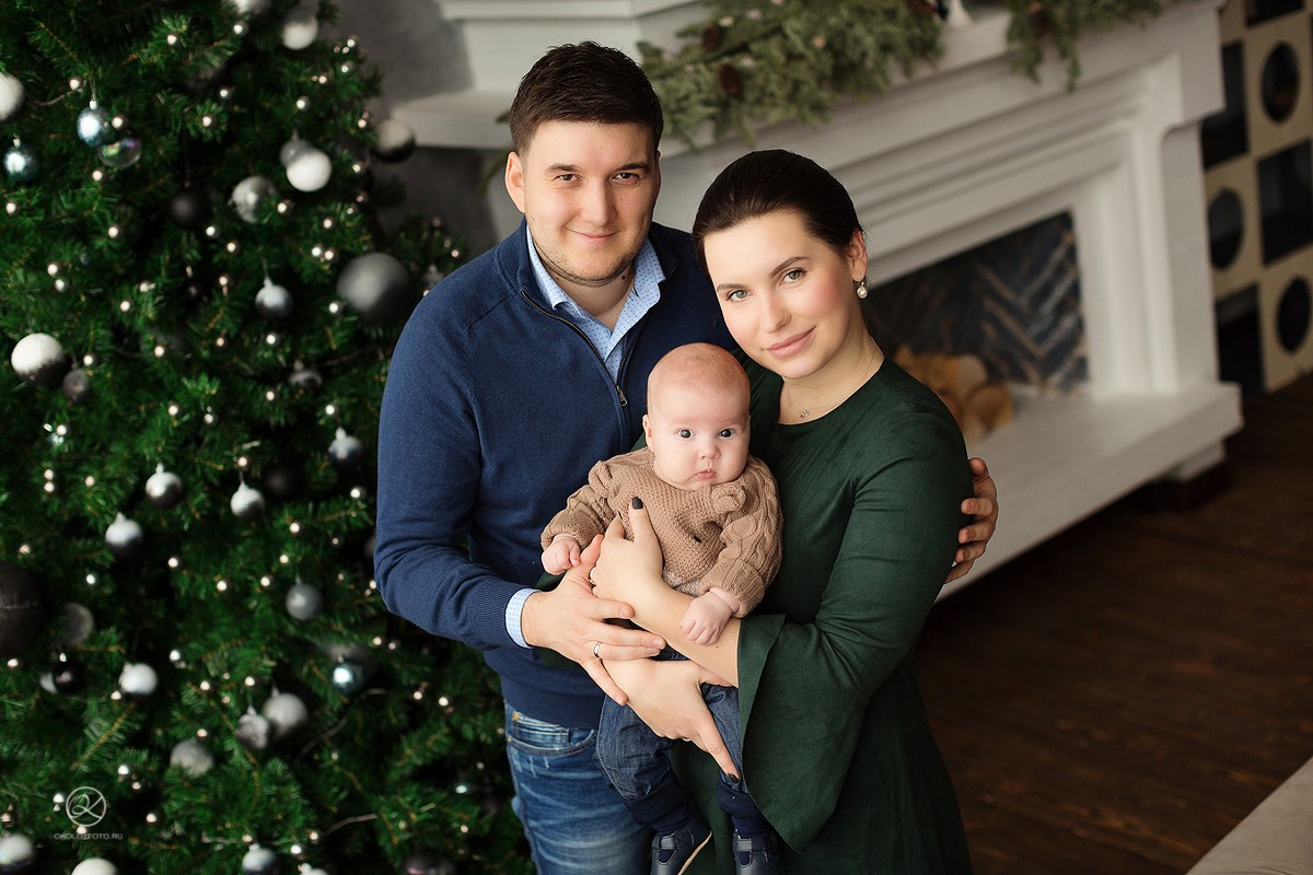 Семейный портрет под Новый год