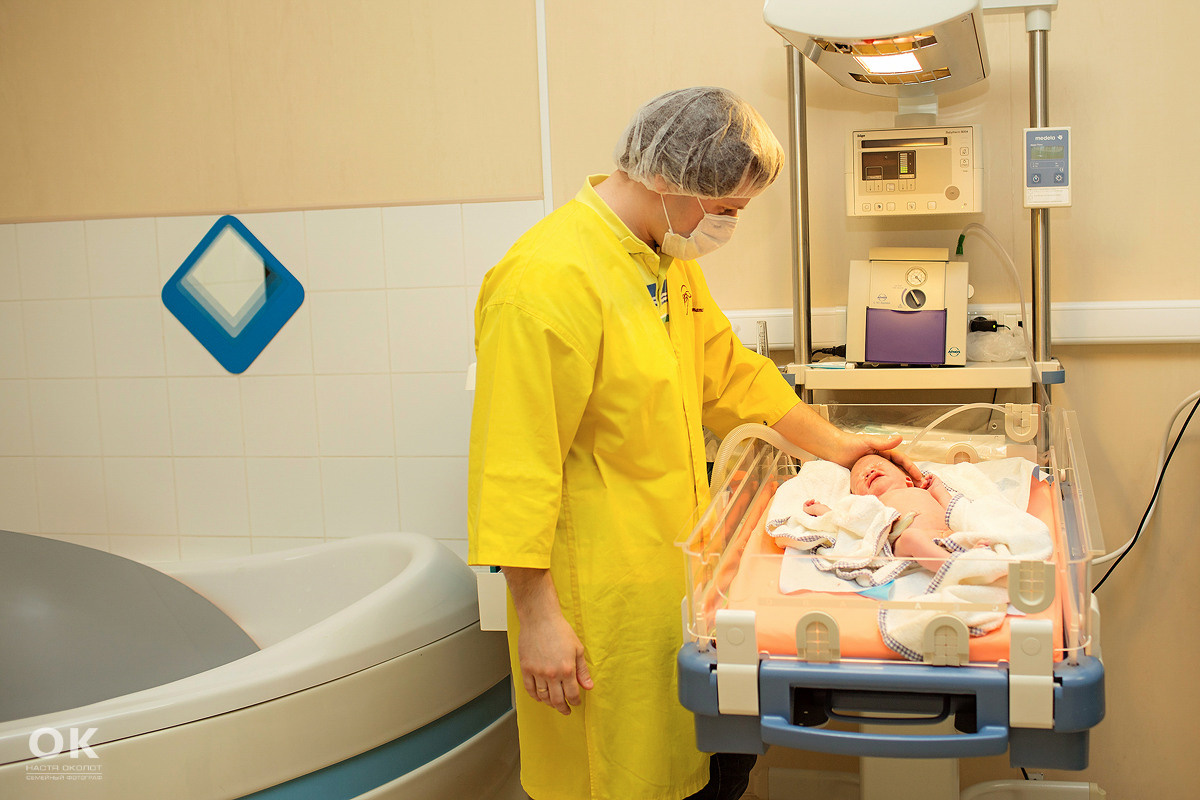 Фотосъёмка родов в Санкт-Петербурге Настя Околот