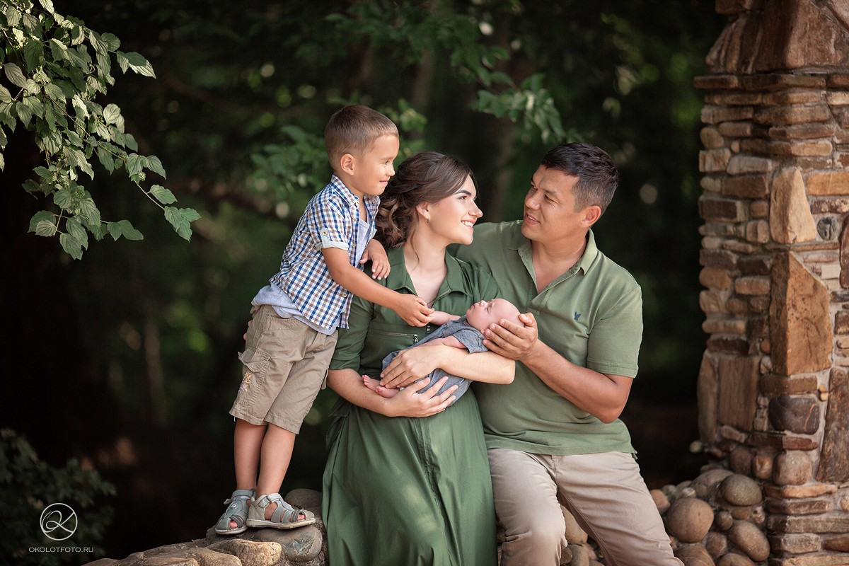 Семейная фотосессия на природе, семейный фотограф, семейная фотосессия