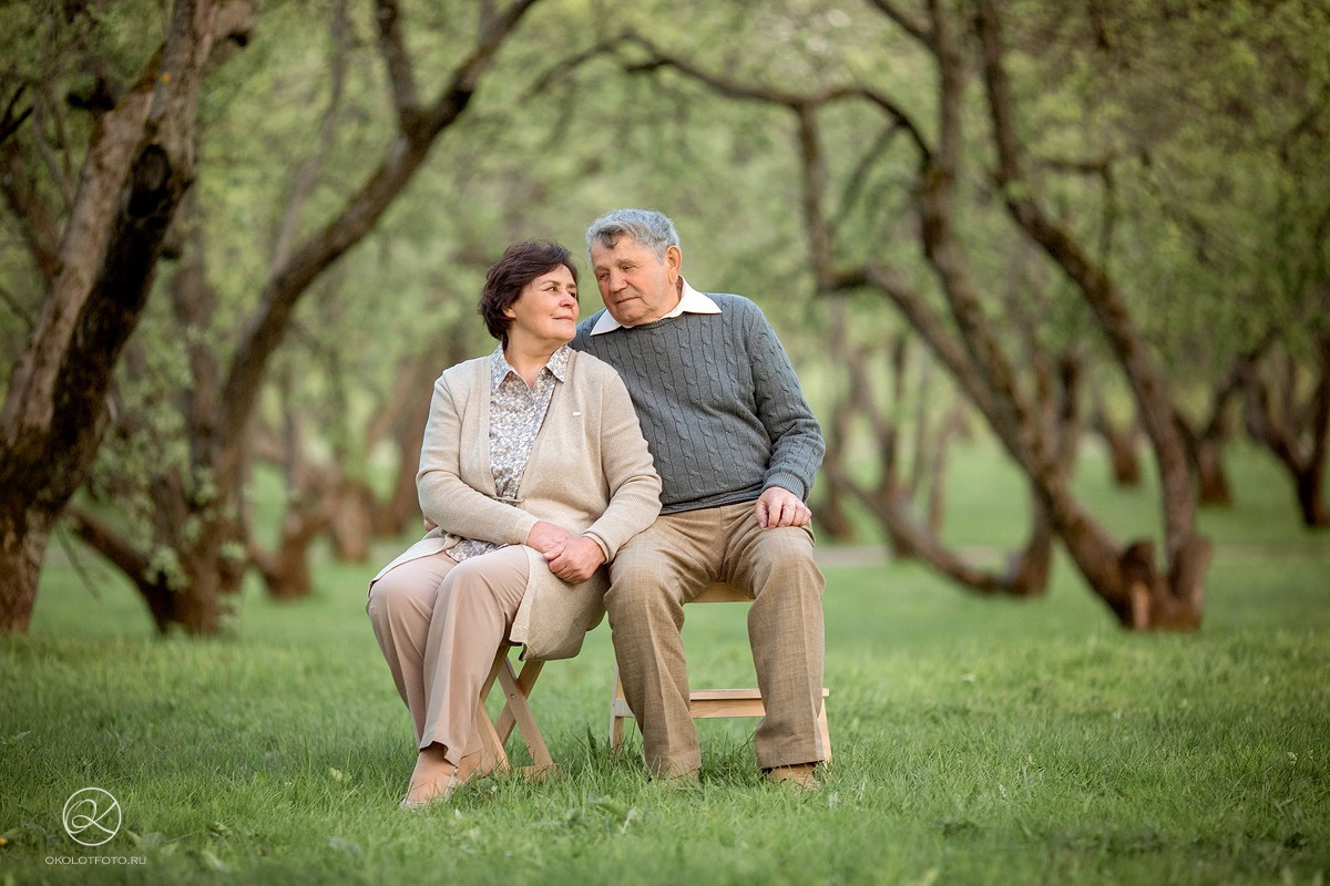 Фотосессия большой семьи на прогулке