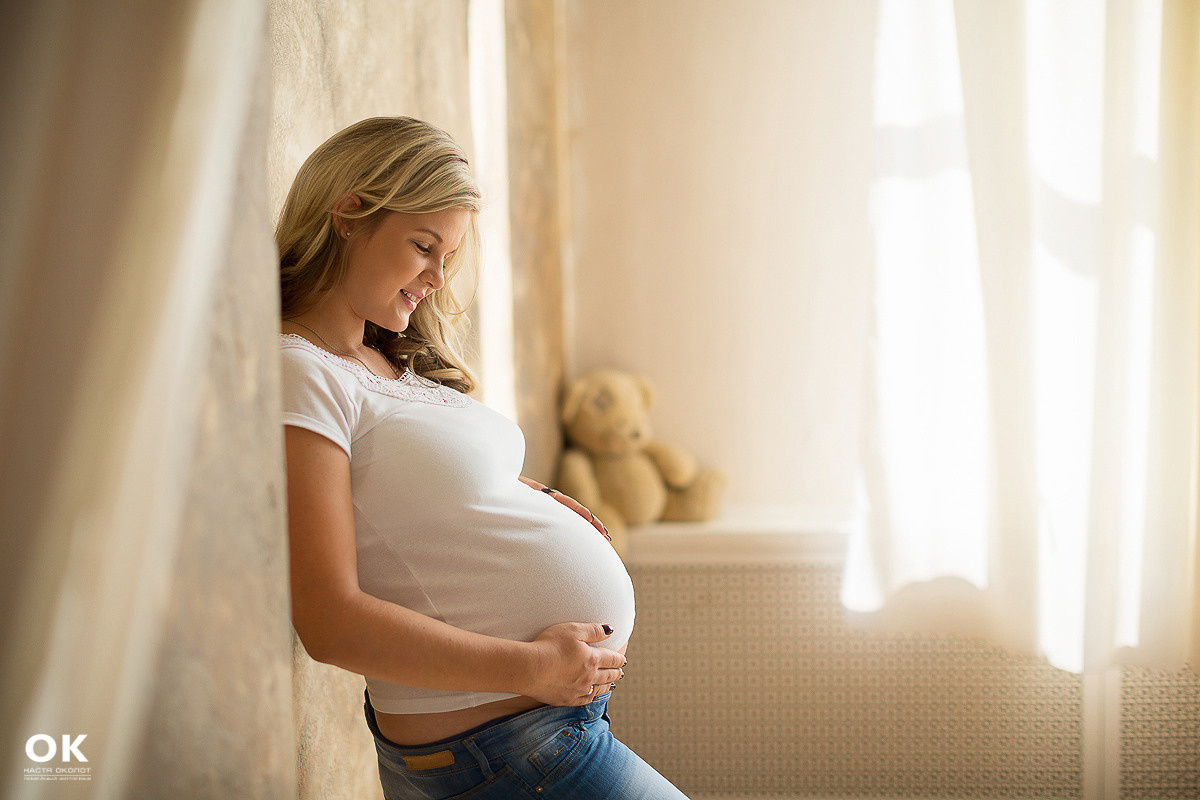 Фотосессия беременности в Санкт -Петербурге Настя Околот