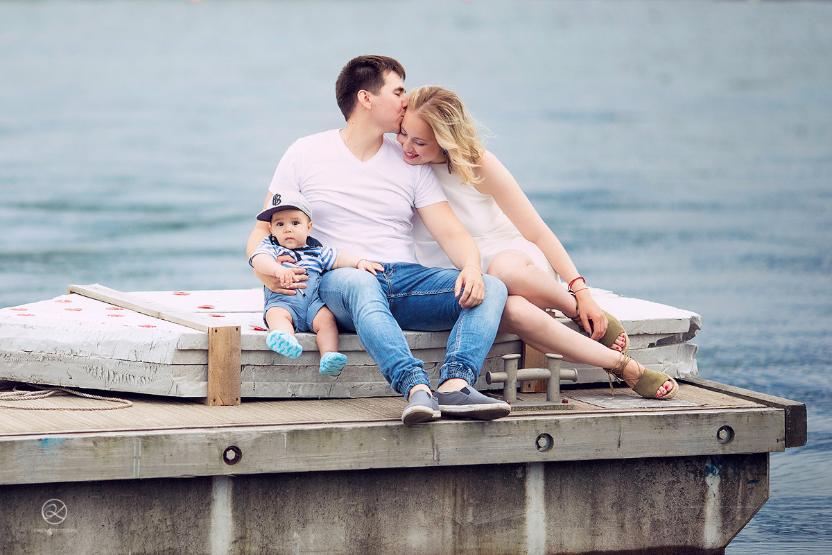 Семейная фотосессия с яхтами