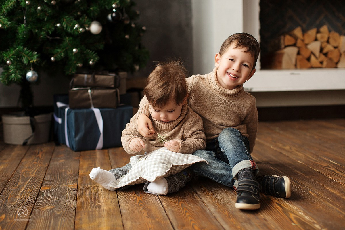 Семейный портрет под Новый год