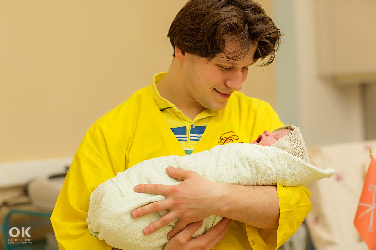 Фотосъёмка родов в Санкт-Петербурге Настя Околот