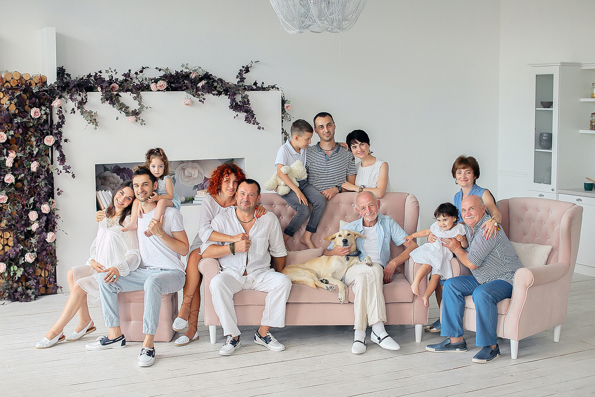 Семейная фотосессия в Санкт-Петербурге — сохранить главное навсегда