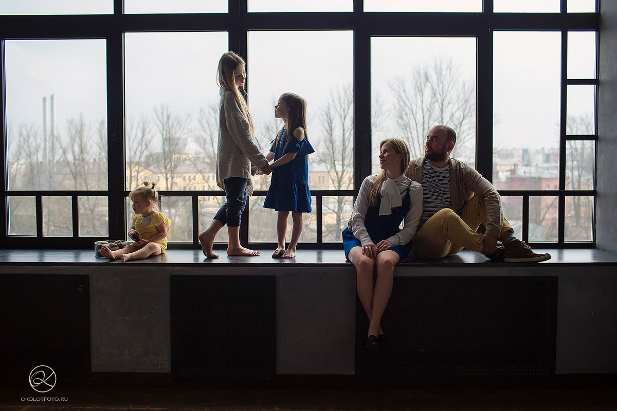 Семейная фотосессия в Петербурге, семейный фотограф спб, фотосессия бо