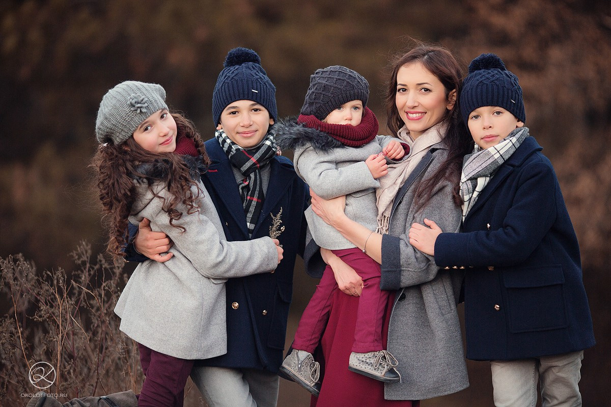 Фотоотчет с мастер — класса по съемке большой семьи в Ростове