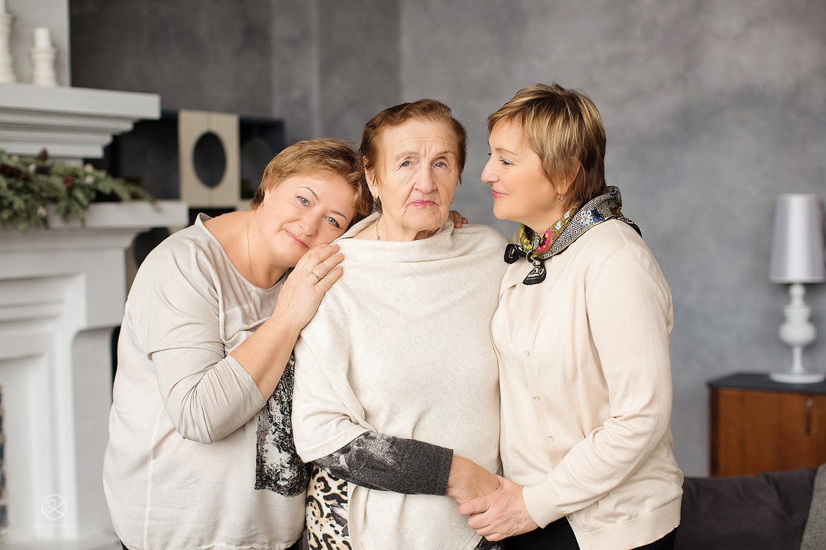 Семейный портрет под Новый год