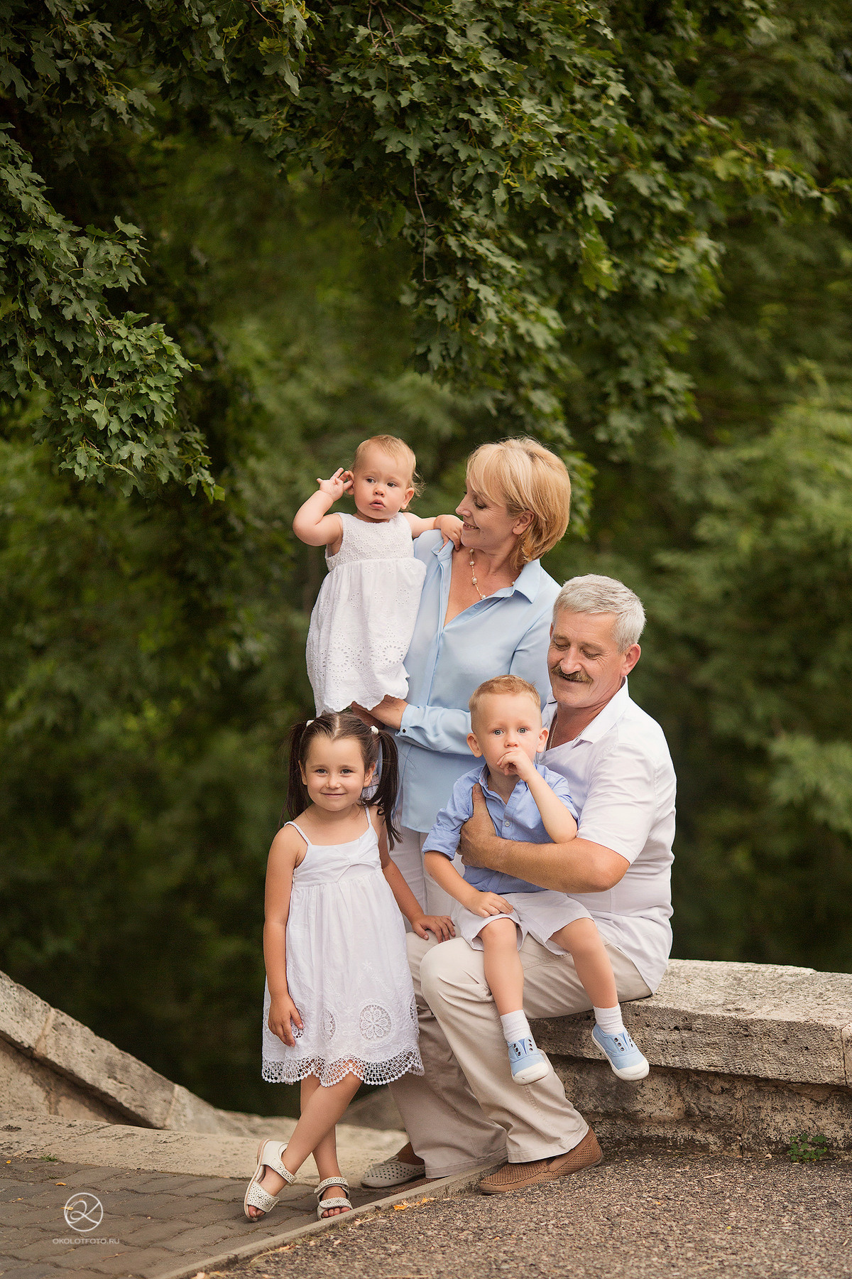 Фотоотчет с мк по съемке большой семьи в Пятигорске