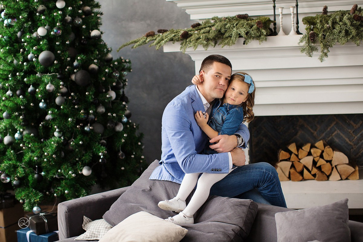 Семейный портрет под Новый год