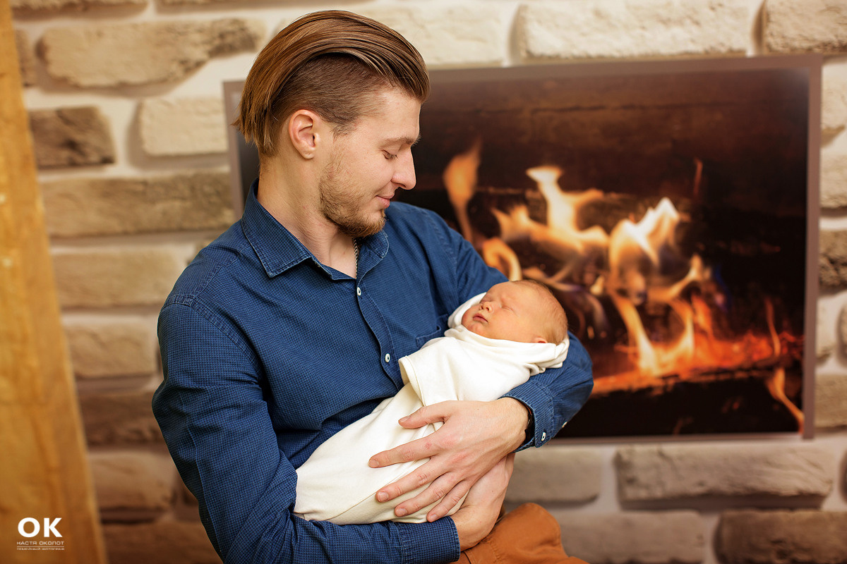 Фотосъёмка выписки из роддома в Санкт -Петербурге Настя Околот