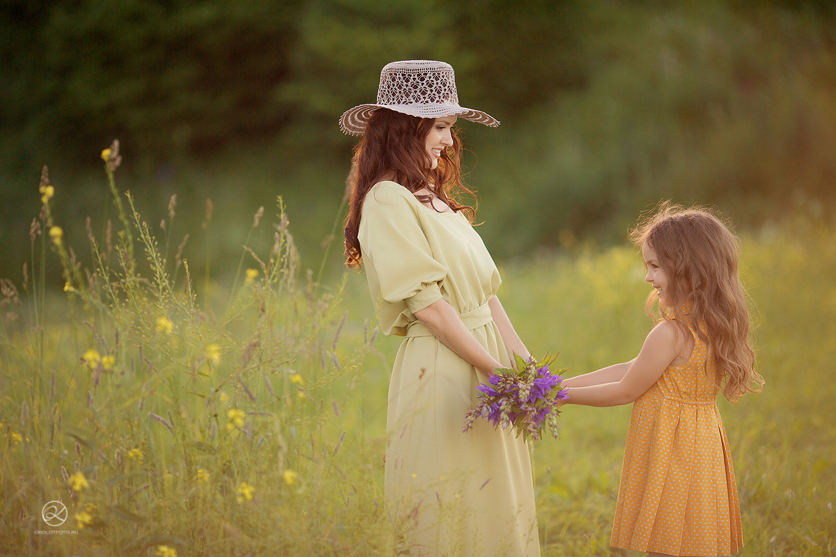 Фотосессия большой семьи, фотосессия бабушек с внуками