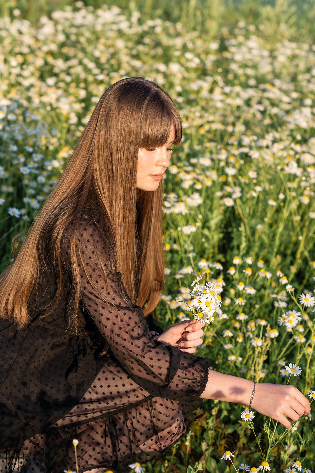 Фотосессия в ромашках. Фотосессии в Москве, женский и семейный фотограф Юлия Михайленко