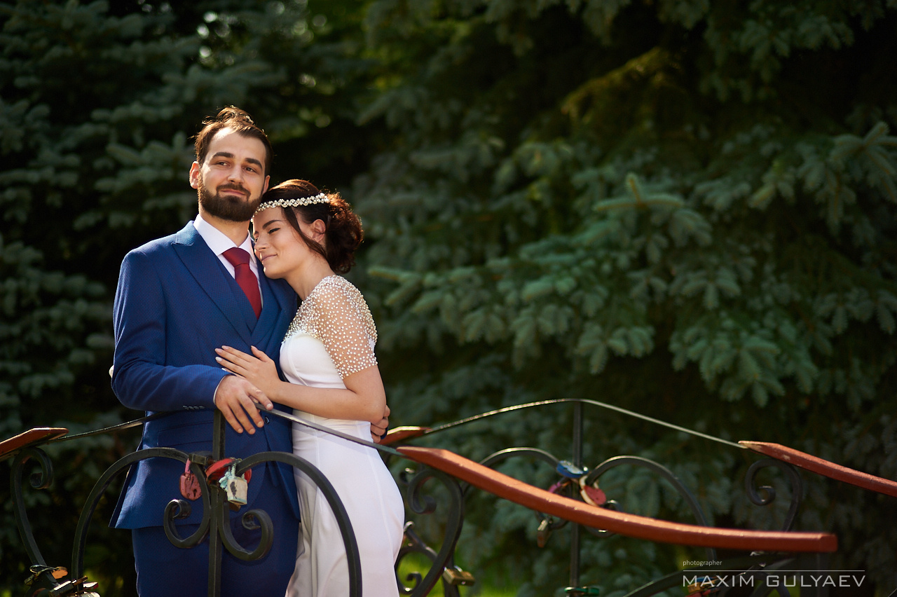 Свадьба красивой пары в ЗАГСе Нижегородского района