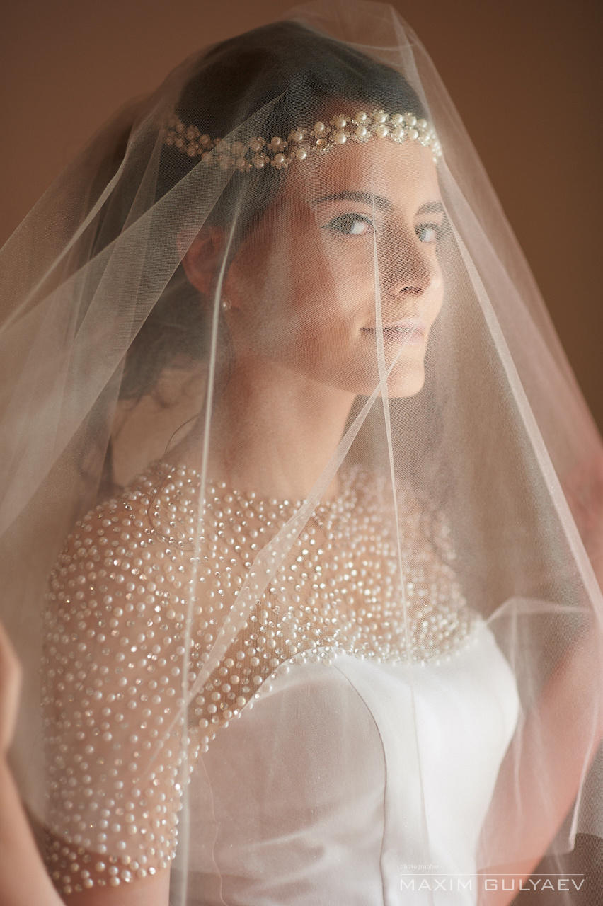 Свадьба красивой пары в ЗАГСе Нижегородского района