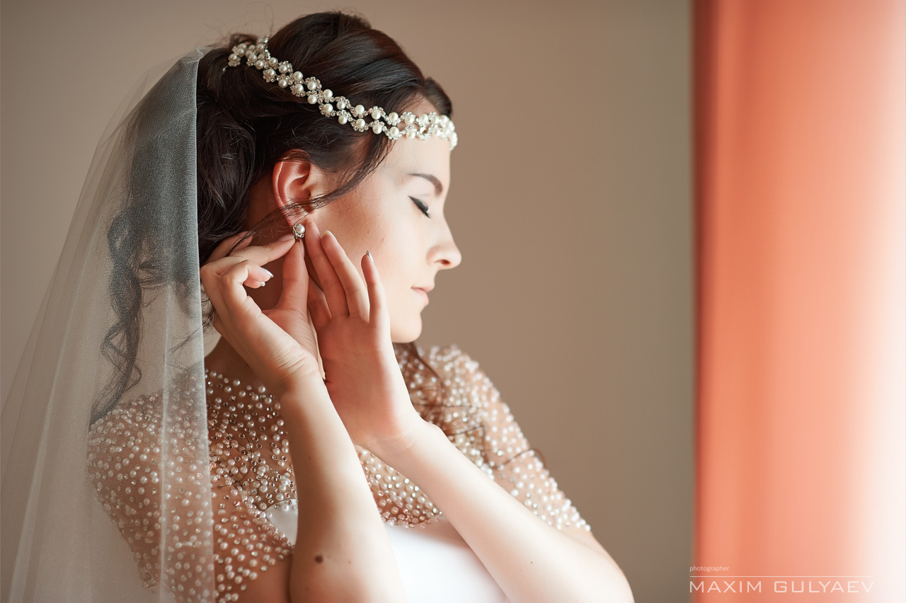 Свадьба красивой пары в ЗАГСе Нижегородского района