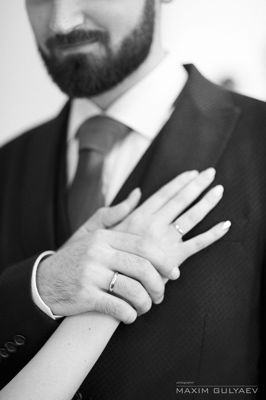 Свадьба красивой пары в ЗАГСе Нижегородского района