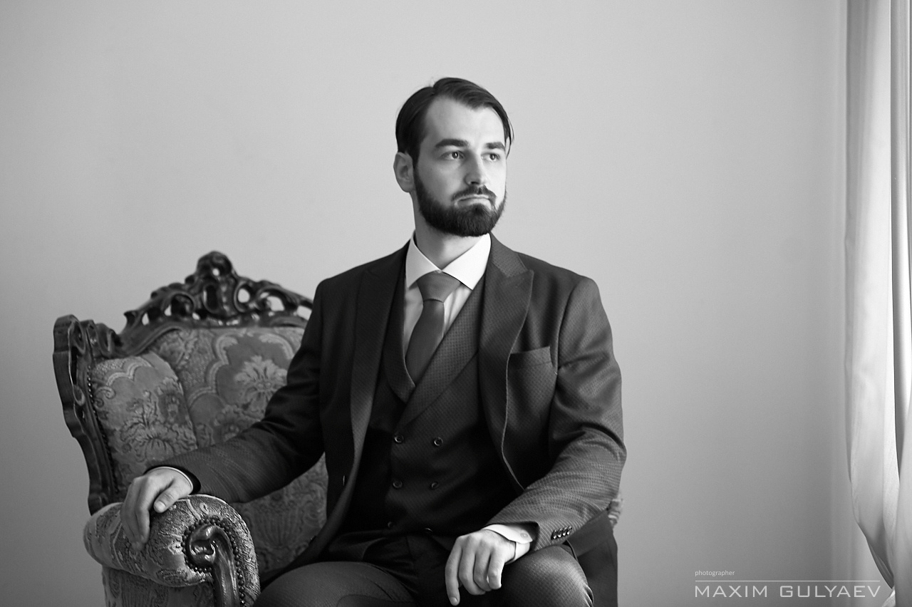 Свадьба красивой пары в ЗАГСе Нижегородского района