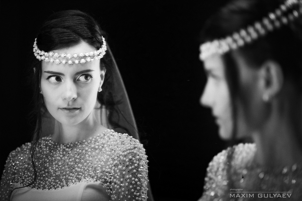 Свадьба красивой пары в ЗАГСе Нижегородского района