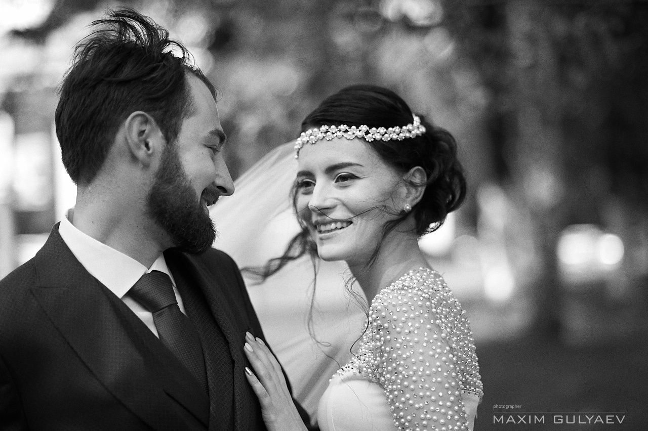 Свадьба красивой пары в ЗАГСе Нижегородского района