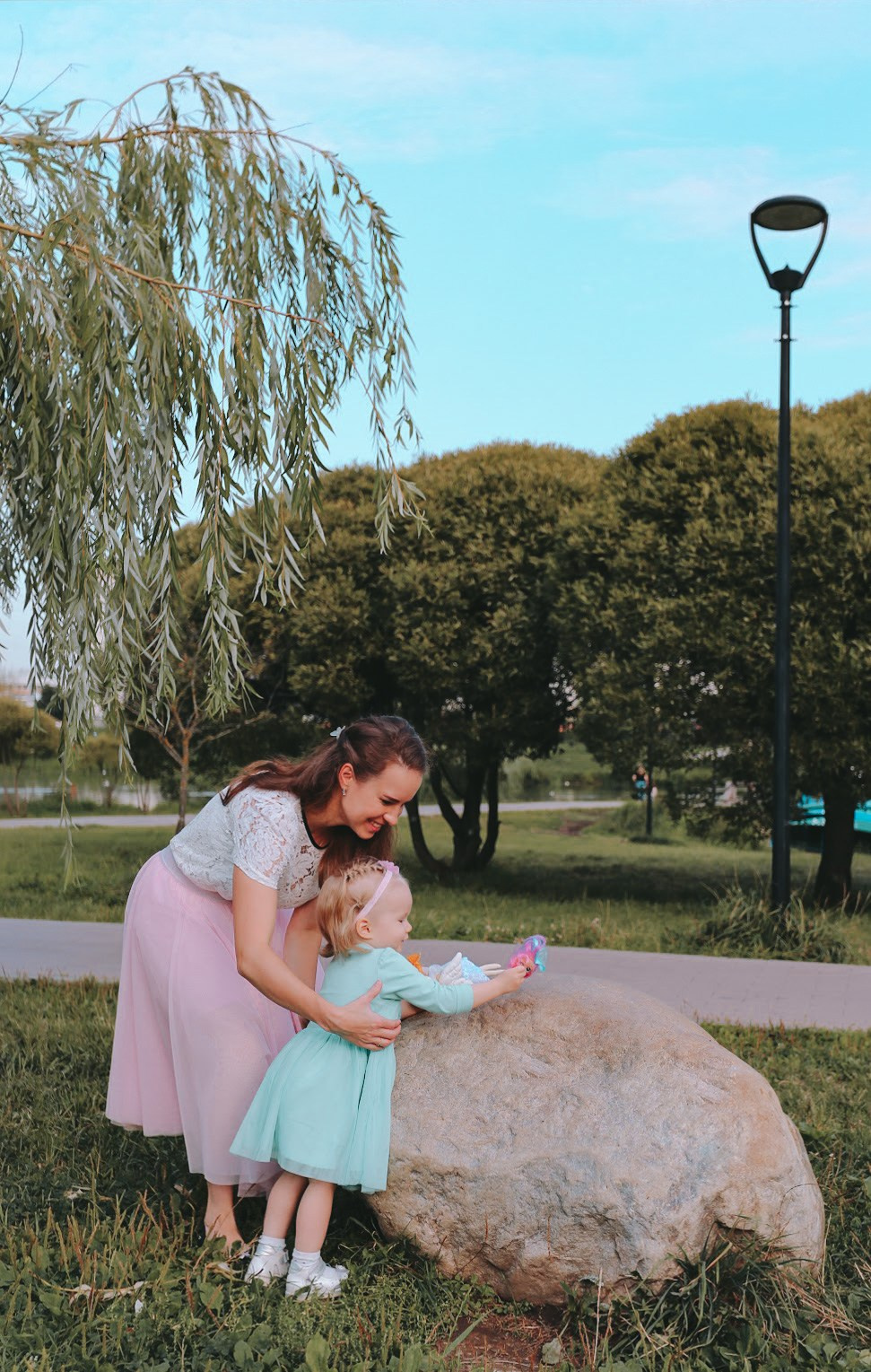 Алена и дочка Лиза. Семейный фотограф в Москве и МО Варвара Шаранова